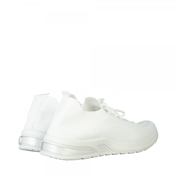 Γυναικεία αθλητικά παπούτσια   Elima λευκά, 4 - Kalapod.gr